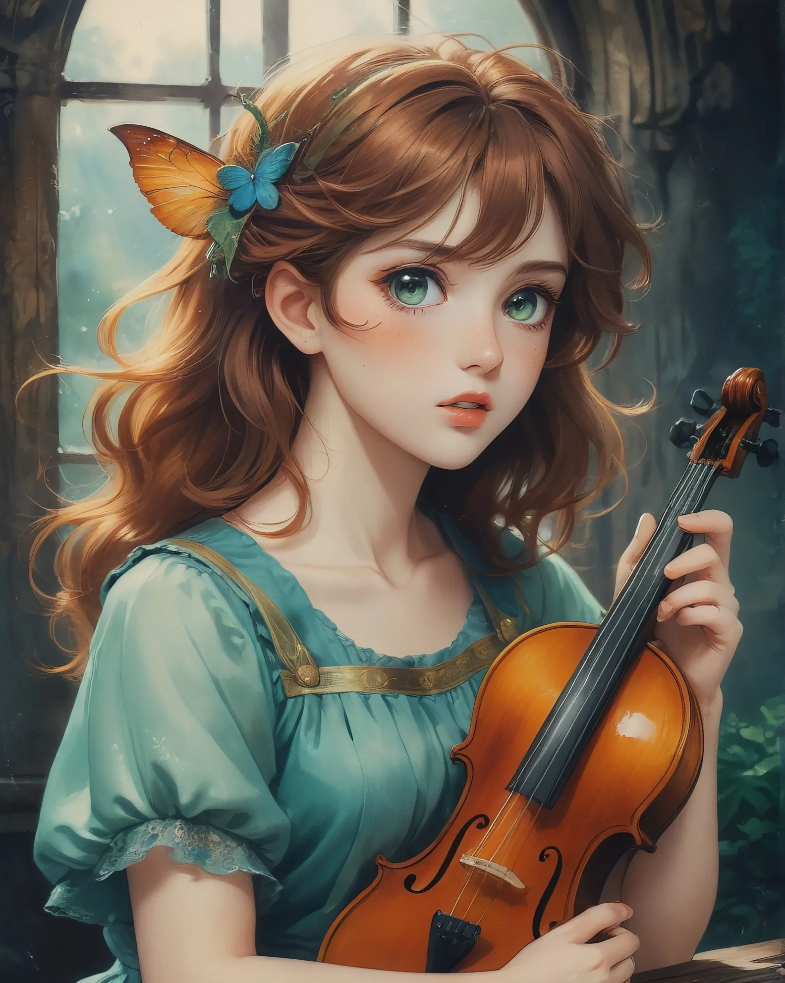 Music fairy - AI Photo Generator - starryai