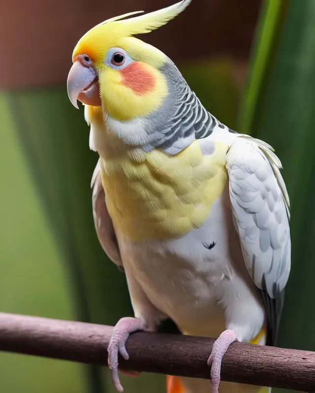 A cockatiel bird