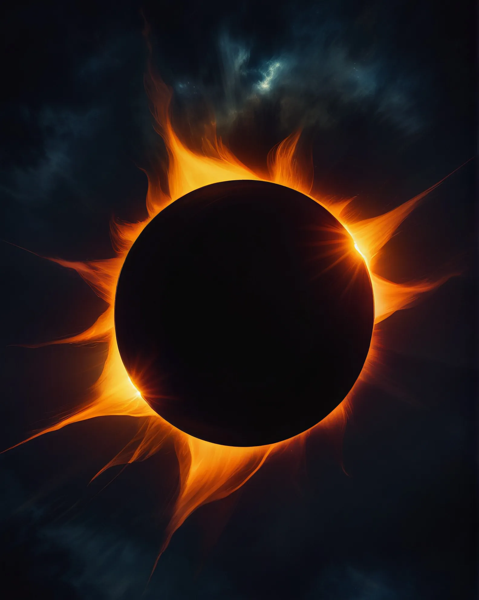 Solar eclipse - Free AI Photo Generator - starryai