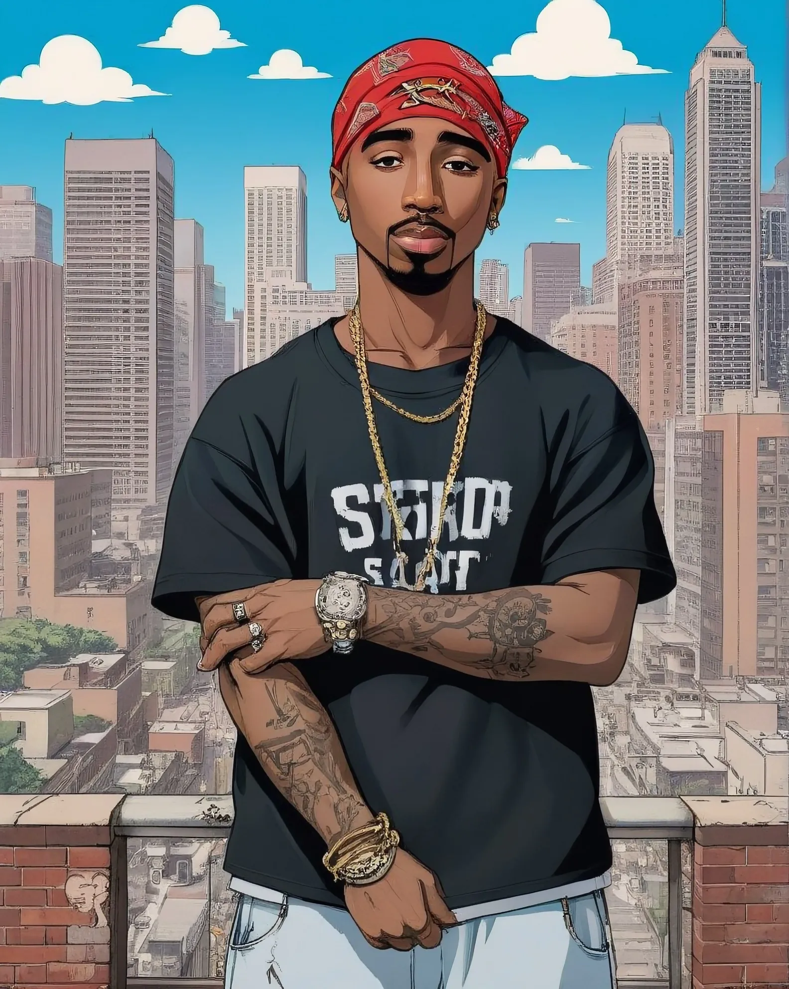 2pac anime 