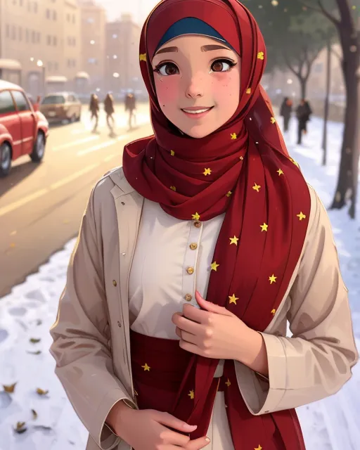 Cute Muslim Lady