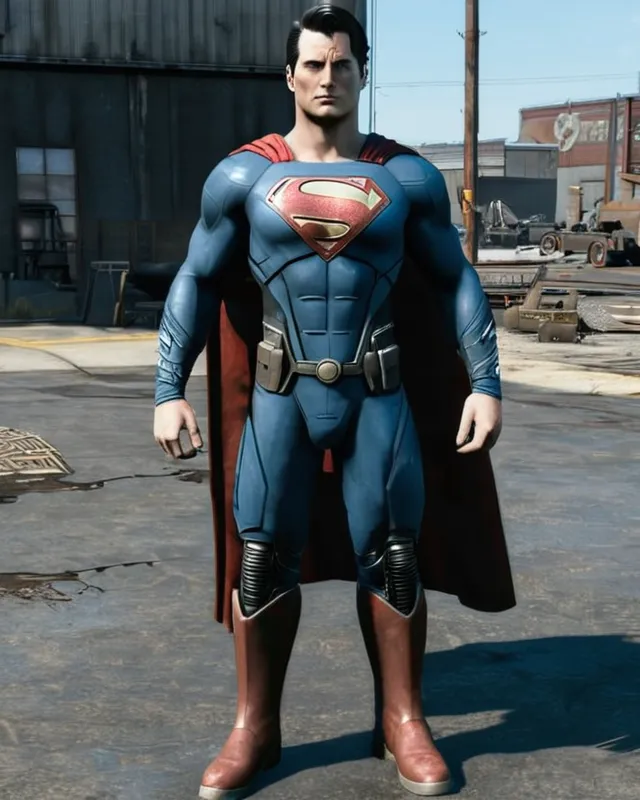 Superman is a member of the brotherhood of steel from fallout 4 