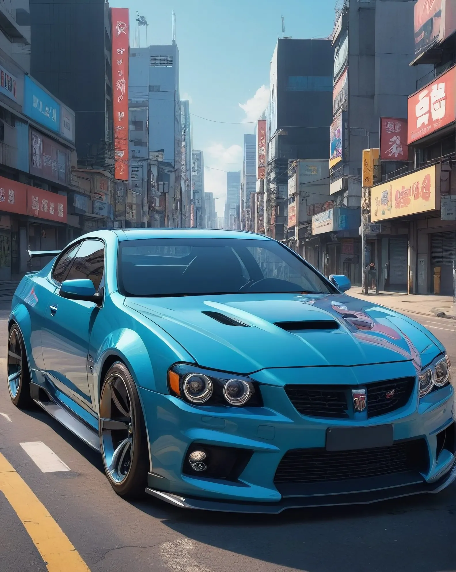 New 2025 Pontiac GTO AI Photo Generator starryai