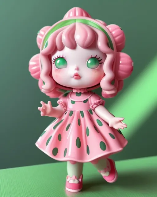 Watermelon Girl 2 - Free AI Photo Generator - starryai