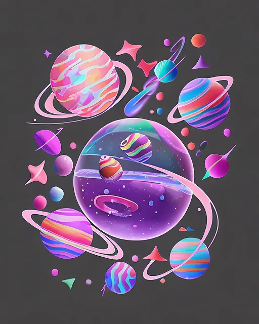 Skittles Universe - Free AI Photo Generator - starryai