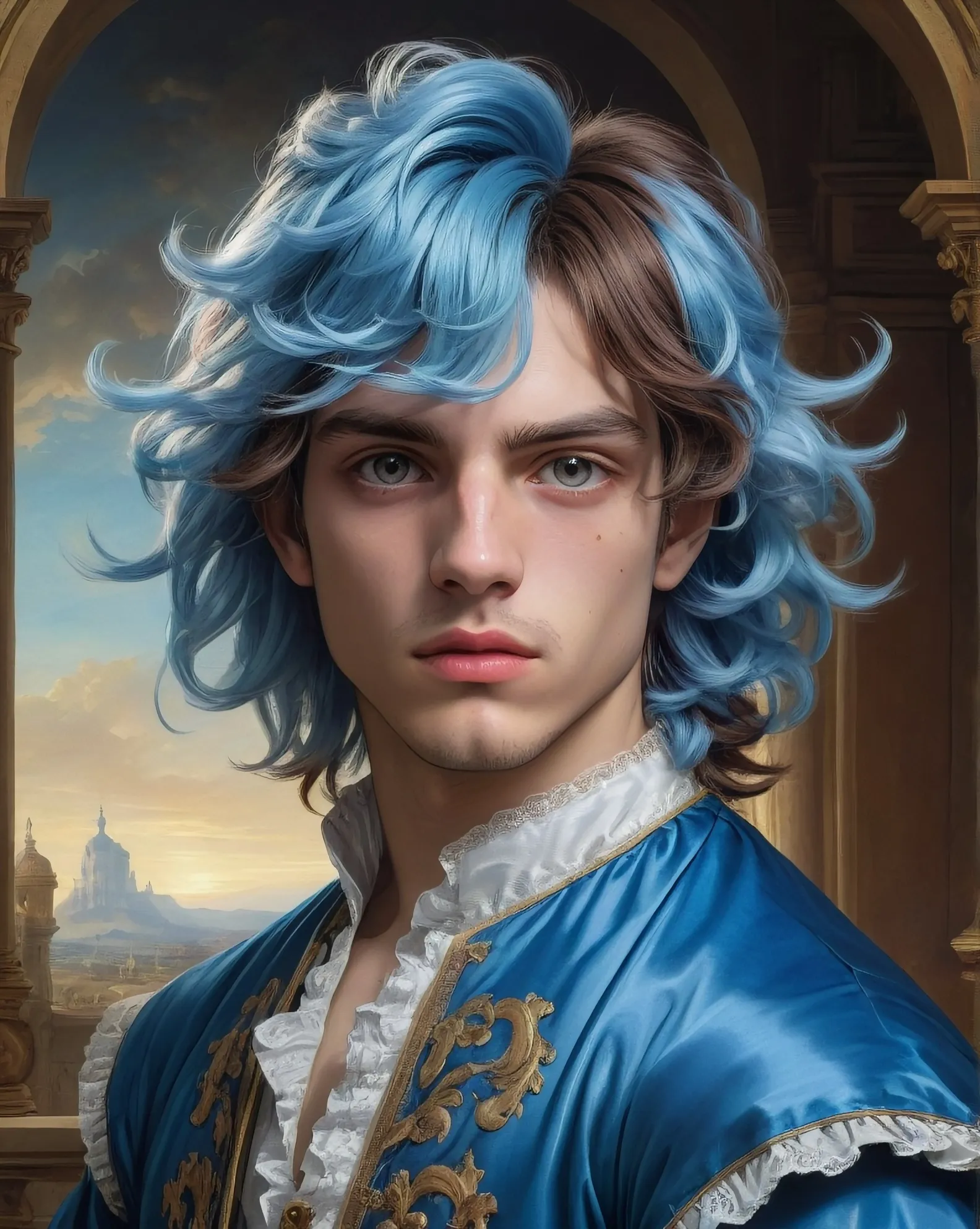 Male Fantasy Character - AI Photo Generator - starryai