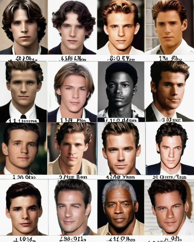 average male american actor ages - Free AI Photo Generator - starryai