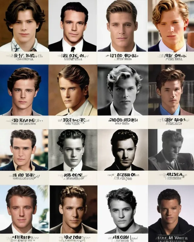 average male american actor ages - Free AI Photo Generator - starryai