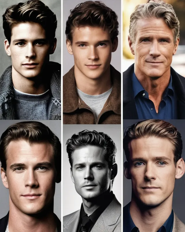 average male american actor ages - Free AI Photo Generator - starryai