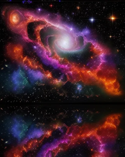 Celestial Mosaic - Free AI Photo Generator - starryai