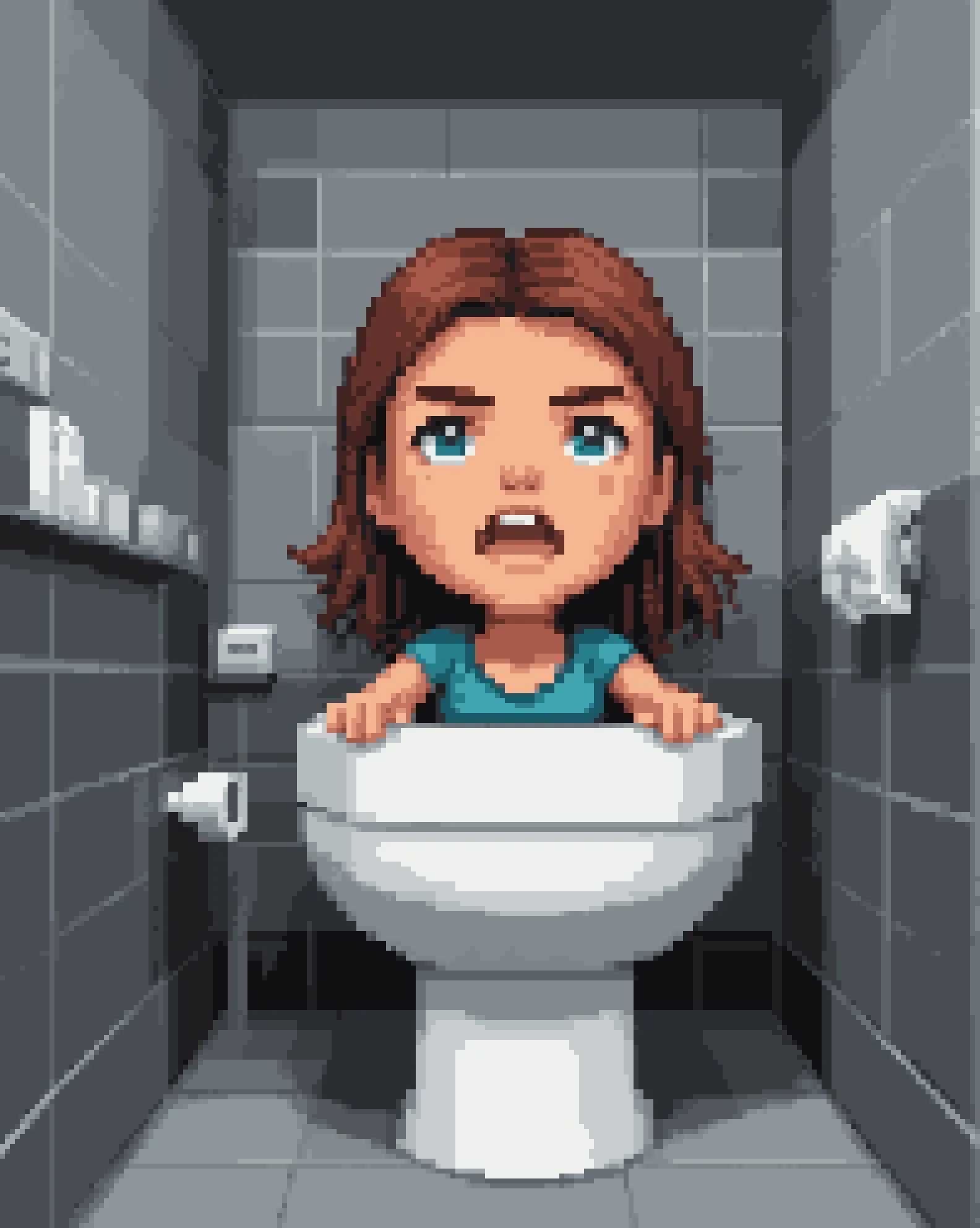 Skibidi toilet - AI Photo Generator - starryai