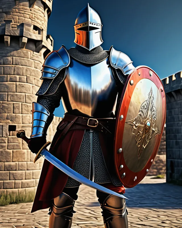 Armor God (Version 2) - Free AI Photo Generator - starryai
