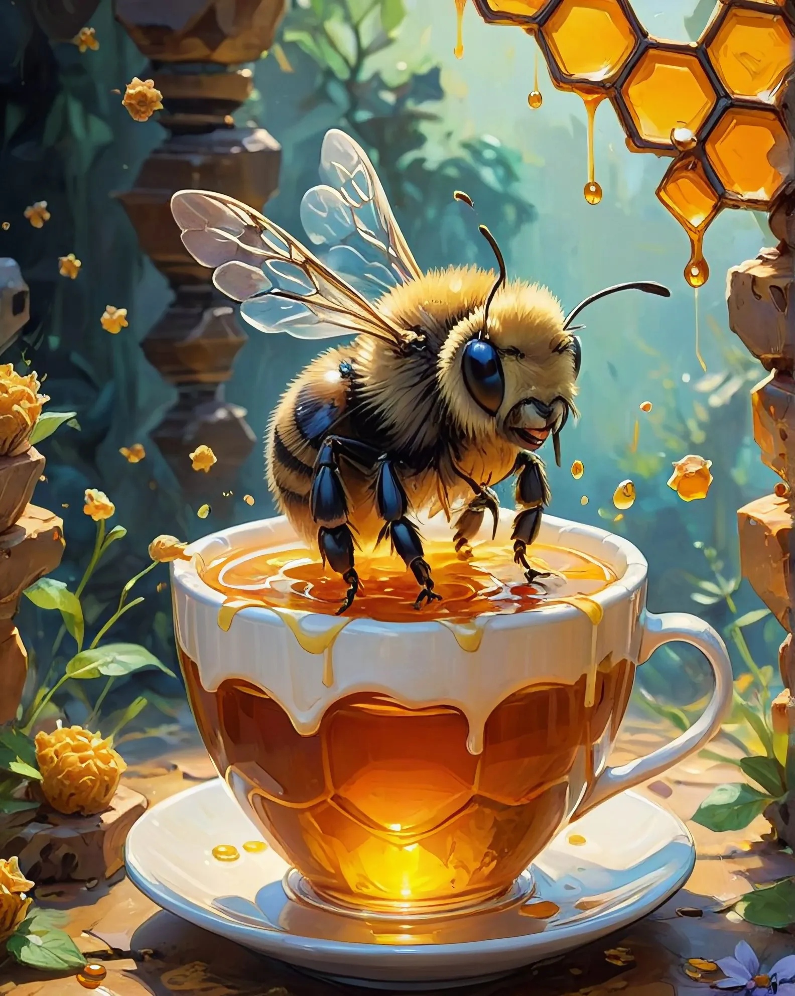 Honey cup