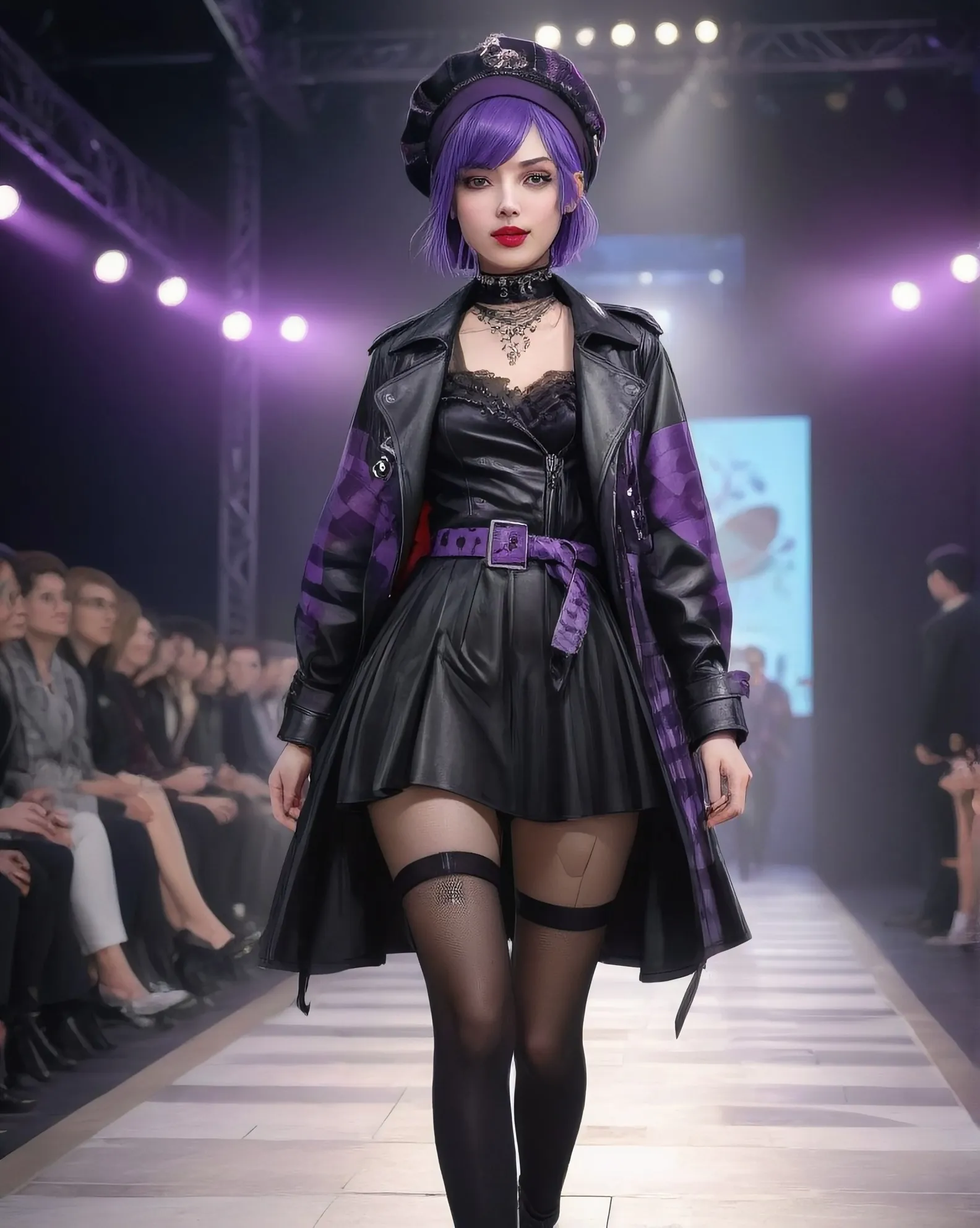 A Beautiful Elegant Scene Girl at - Free AI Photo Generator - starryai