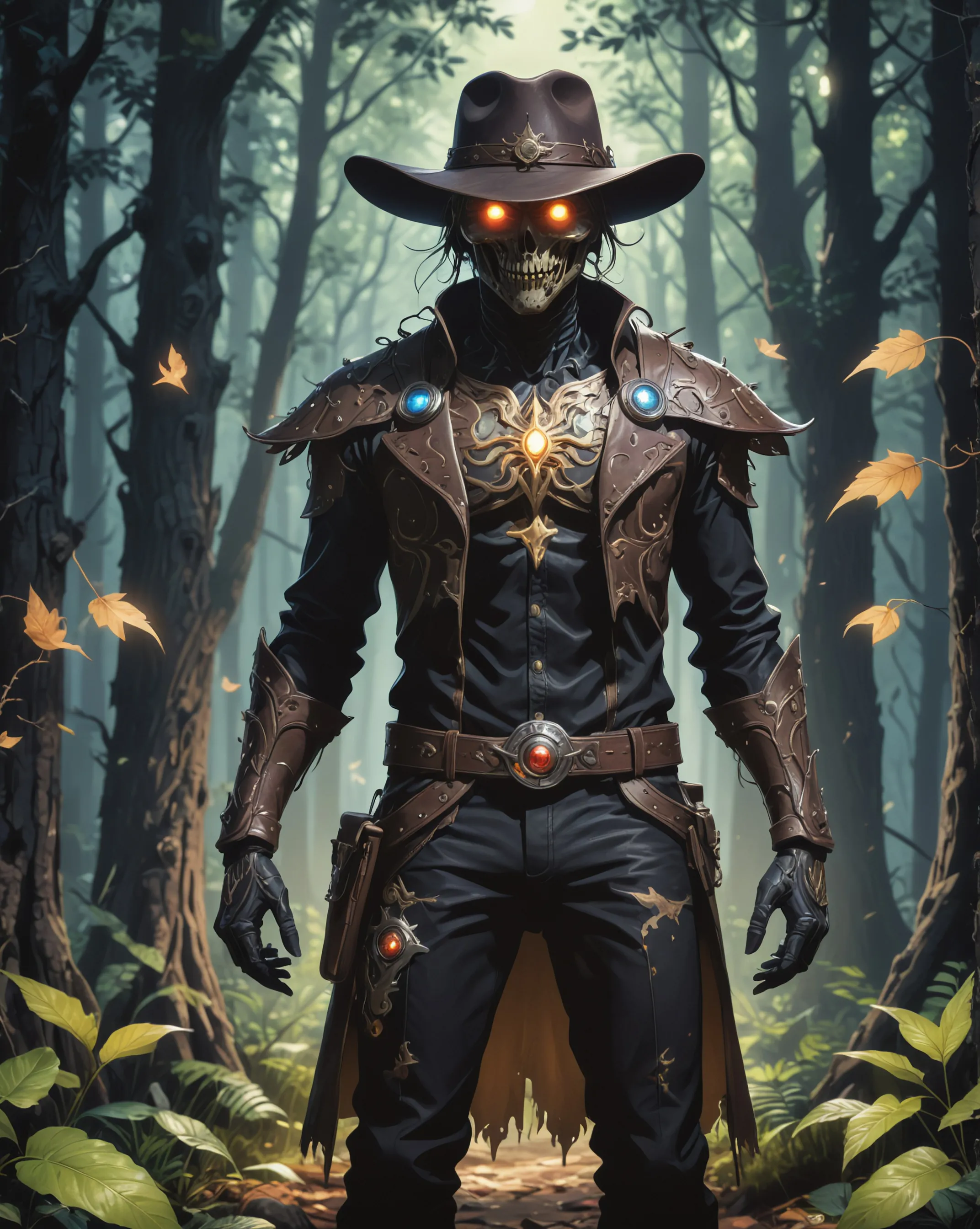 A humanoid figure dressed up as - Free AI Photo Generator - starryai