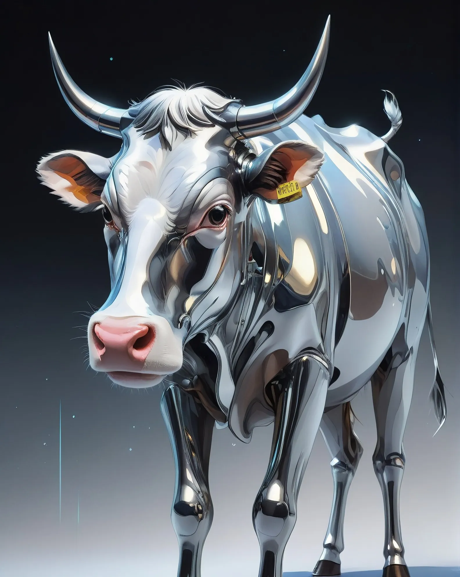 Chrome Cow