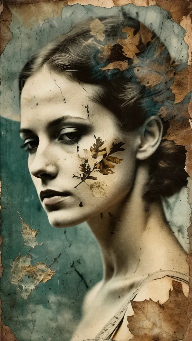 A beautiful woman, double surreal - Free AI Photo Generator - starryai
