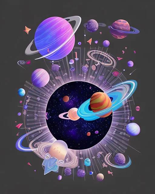 Space Trippy - Free AI Photo Generator - starryai