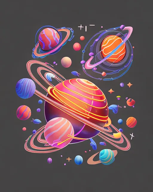 Space Trippy 4 - Free AI Photo Generator - starryai