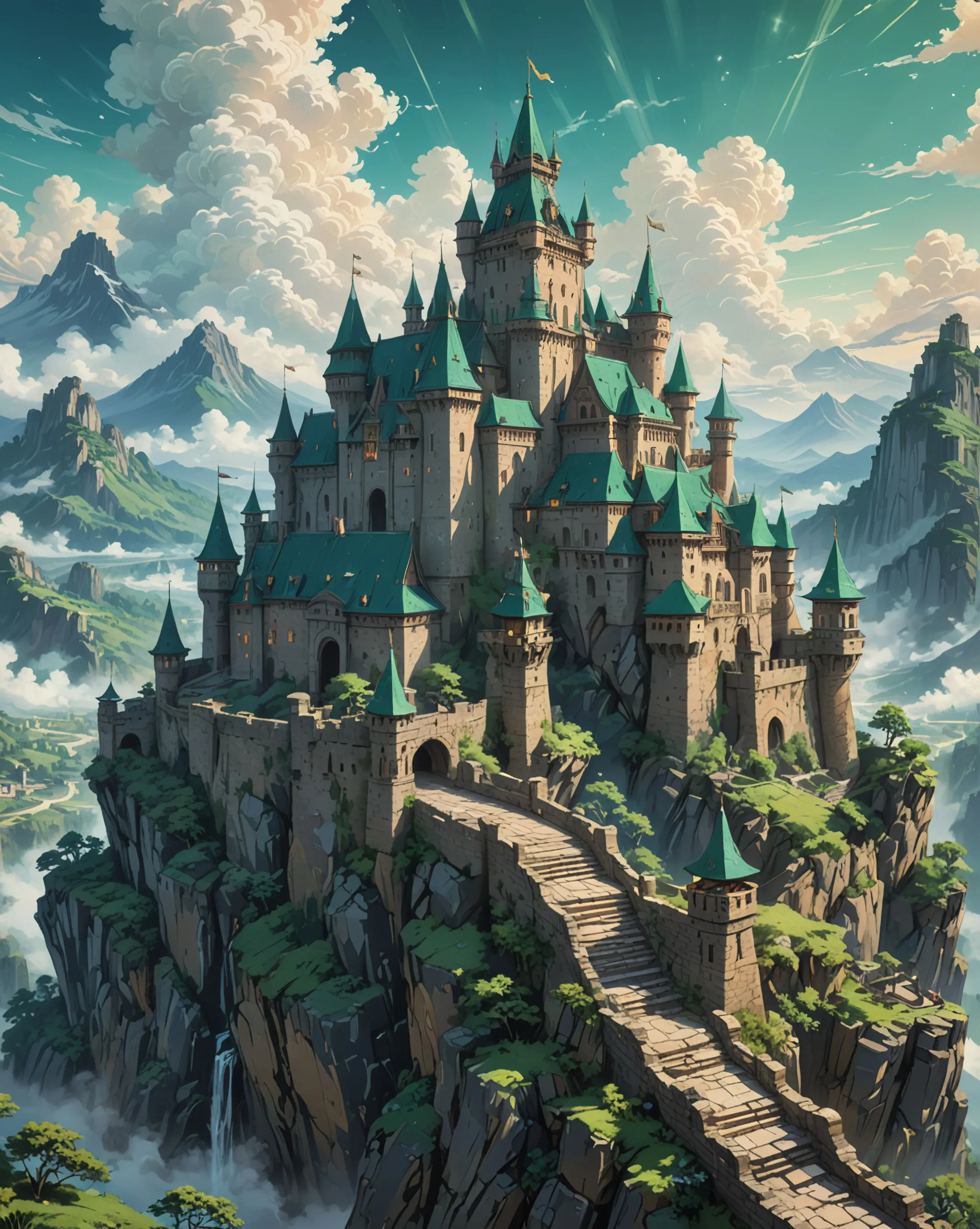 Large Castle - Free AI Photo Generator - starryai
