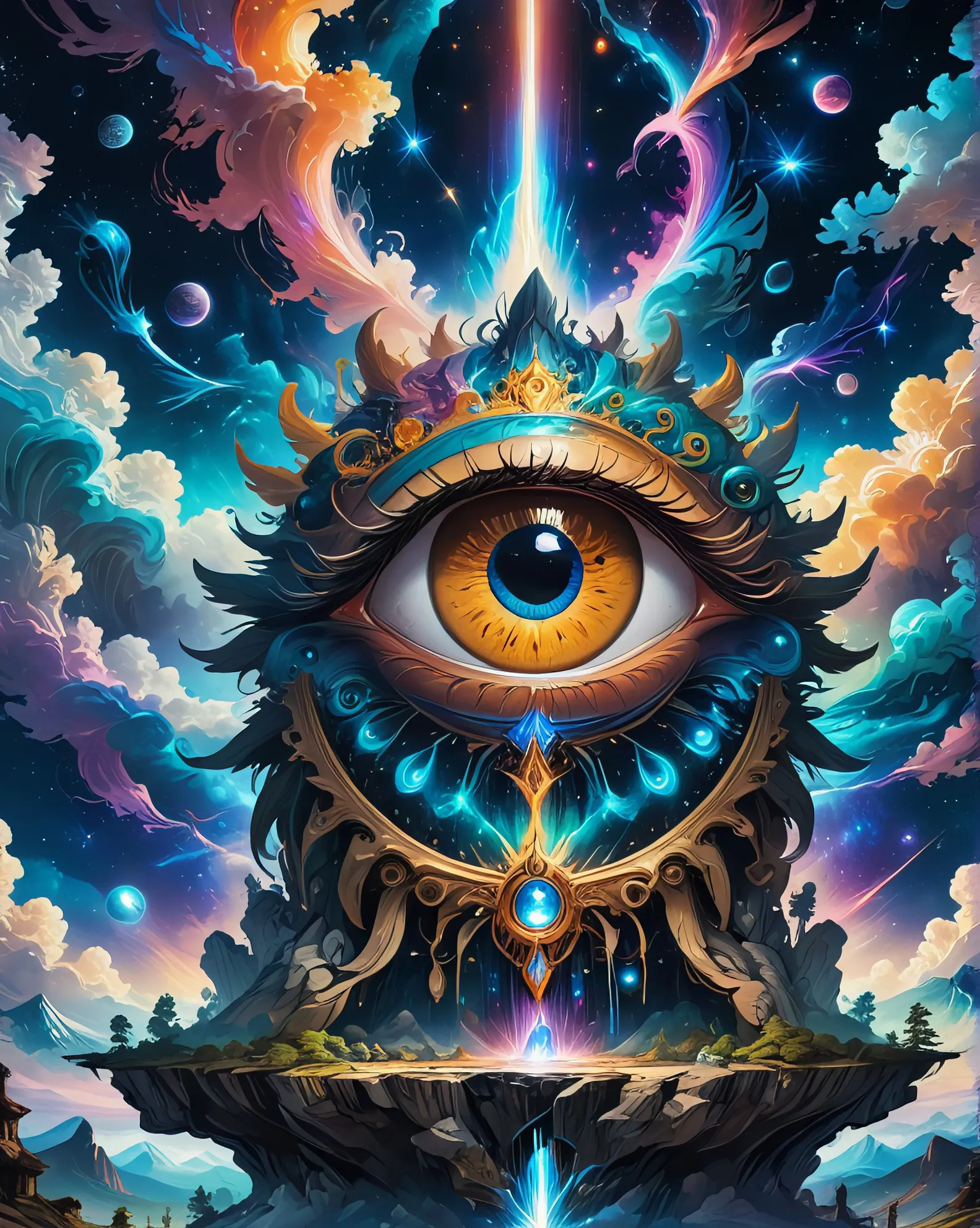 Universe's Eye - Free AI Photo Generator - starryai