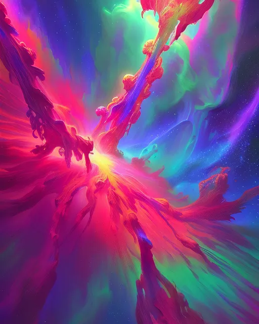 Space Painting - Free AI Photo Generator - starryai
