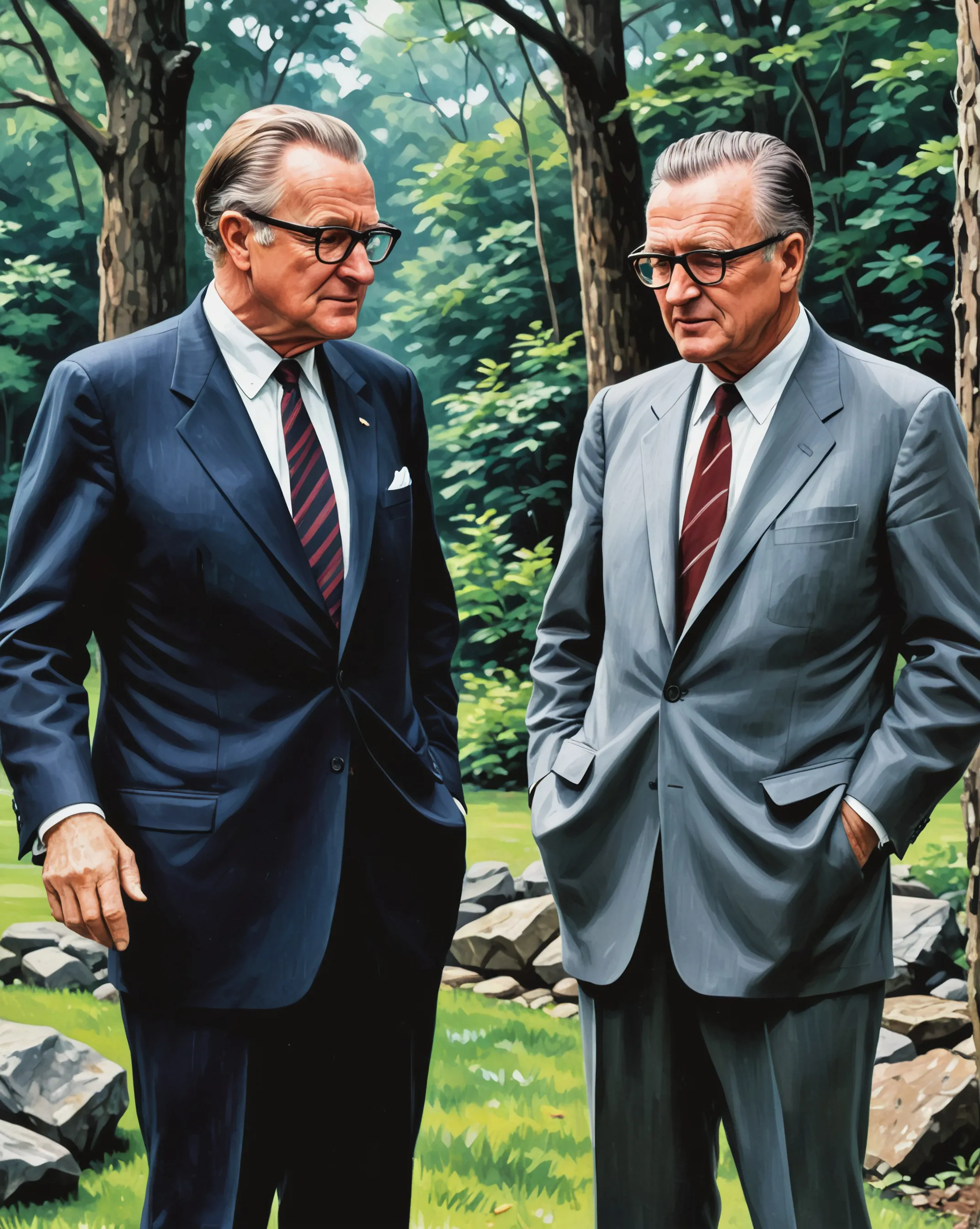 Vice President Nelson Rockefeller - Free AI Photo Generator - starryai