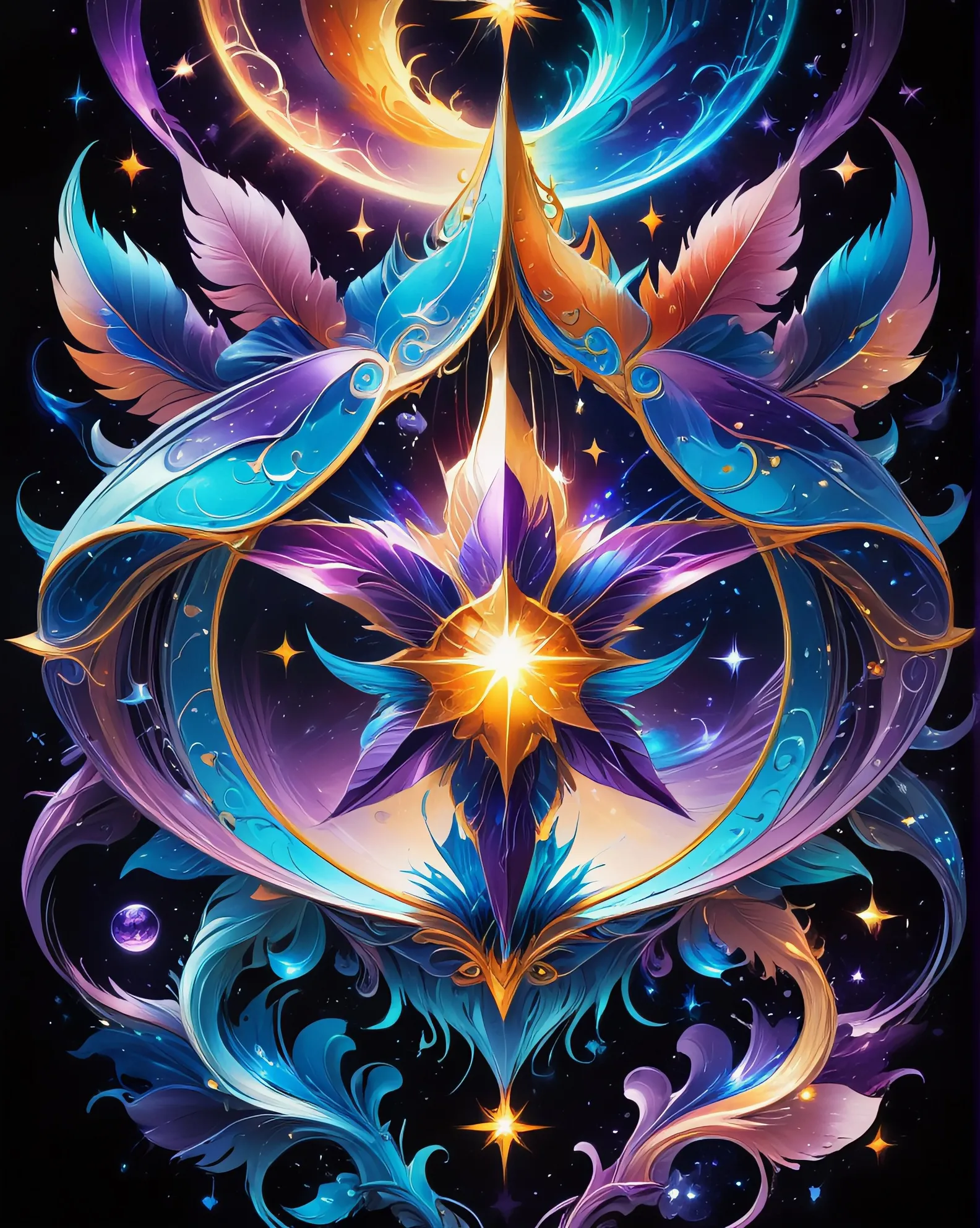 Extravagant Beauty - Free AI Photo Generator - starryai