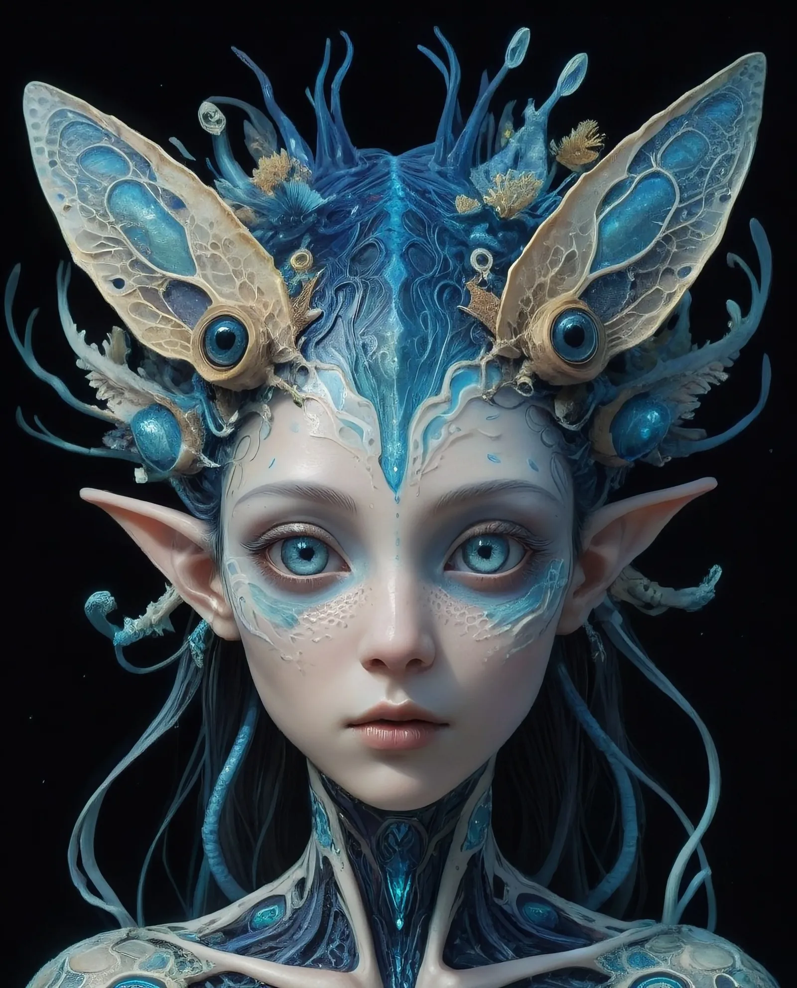 artwork depicts a fantastical, - Free AI Photo Generator - starryai