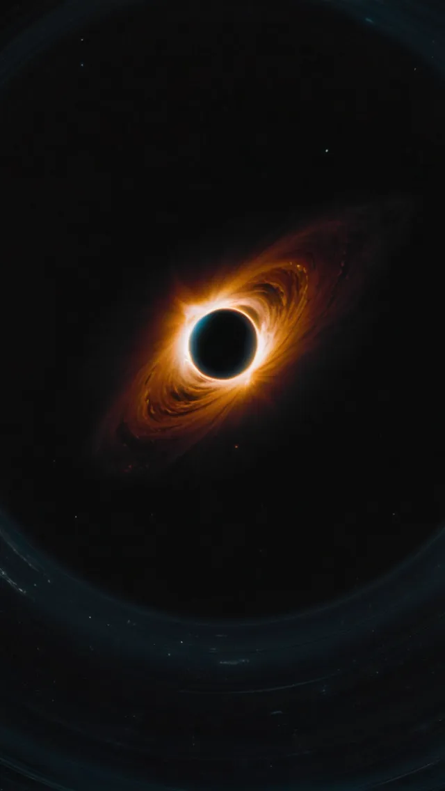 A cinematic shot black hole from - Free AI Photo Generator - starryai