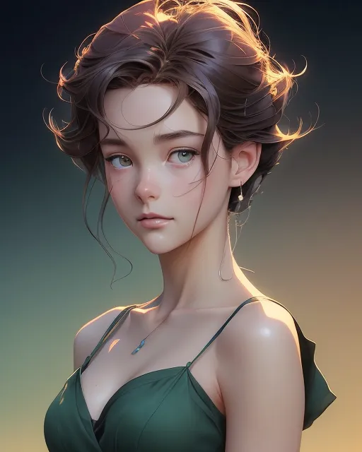 Stunning portrait of gorgeous Taegen Burns by Tony DiTerlizzi, digital painting,  digital illustration,  extreme detail,  digital art,  4k,  ultra hd, digital painting of an animation character,  character illustration,  glen keane,  lisa keane,  realistic,  disney style character,  detailed,  digital art,  4k,  ultra hd, beautiful landscape,  realistic and natural,  detailed full-color,  nature,  hd photography,  galen rowell,  david muench,  perfect composition,  gloss,  hyperrealism