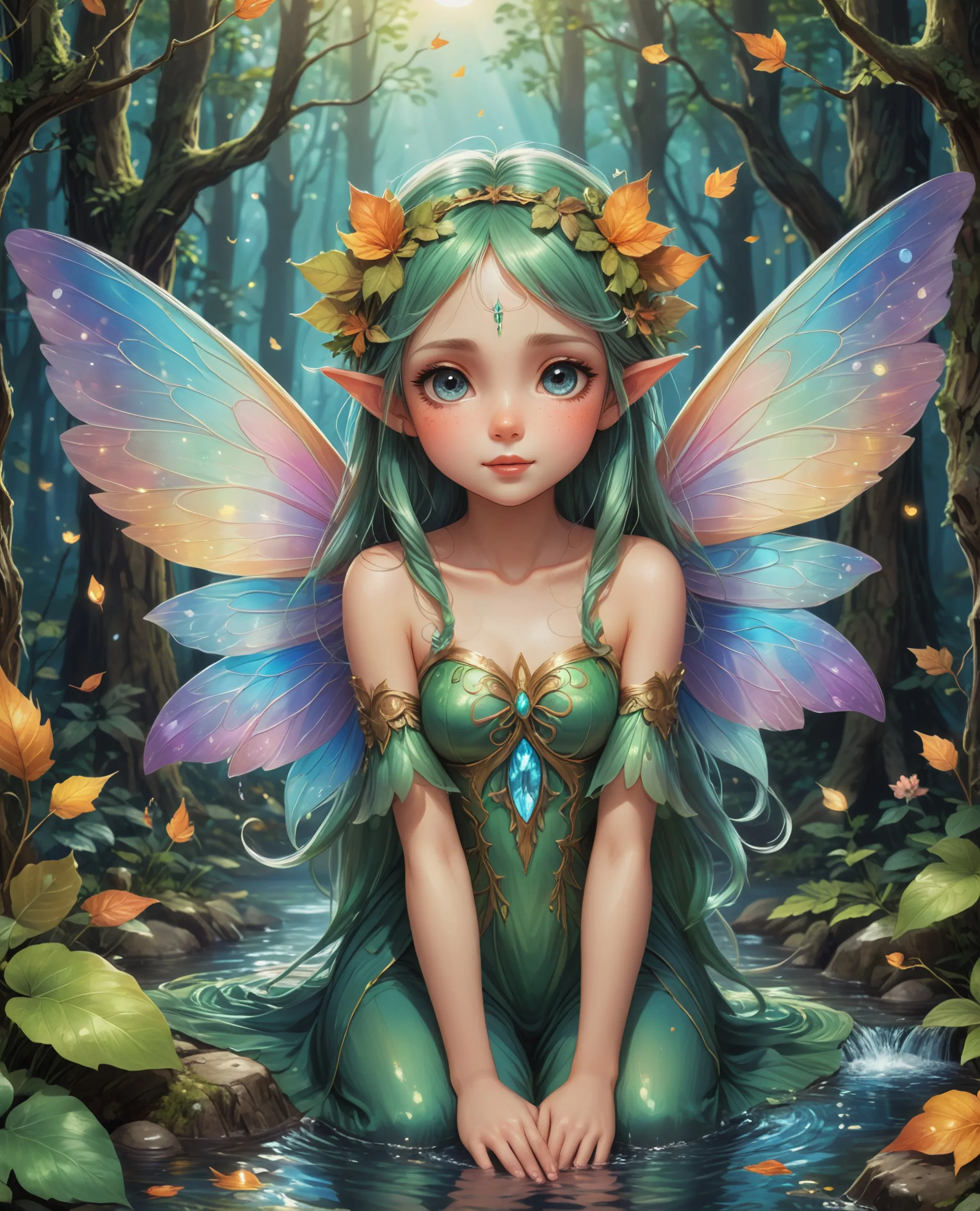 A Mystical Garden Fairy