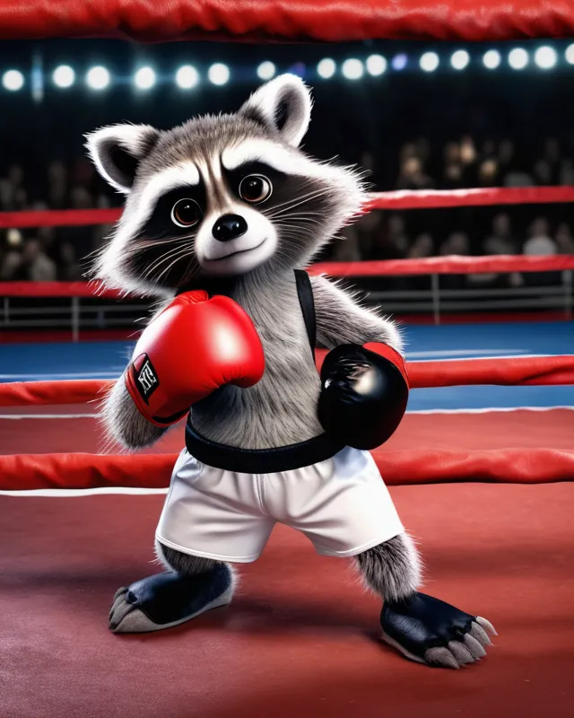 Rocky Raccoon - Free AI Photo Generator - starryai