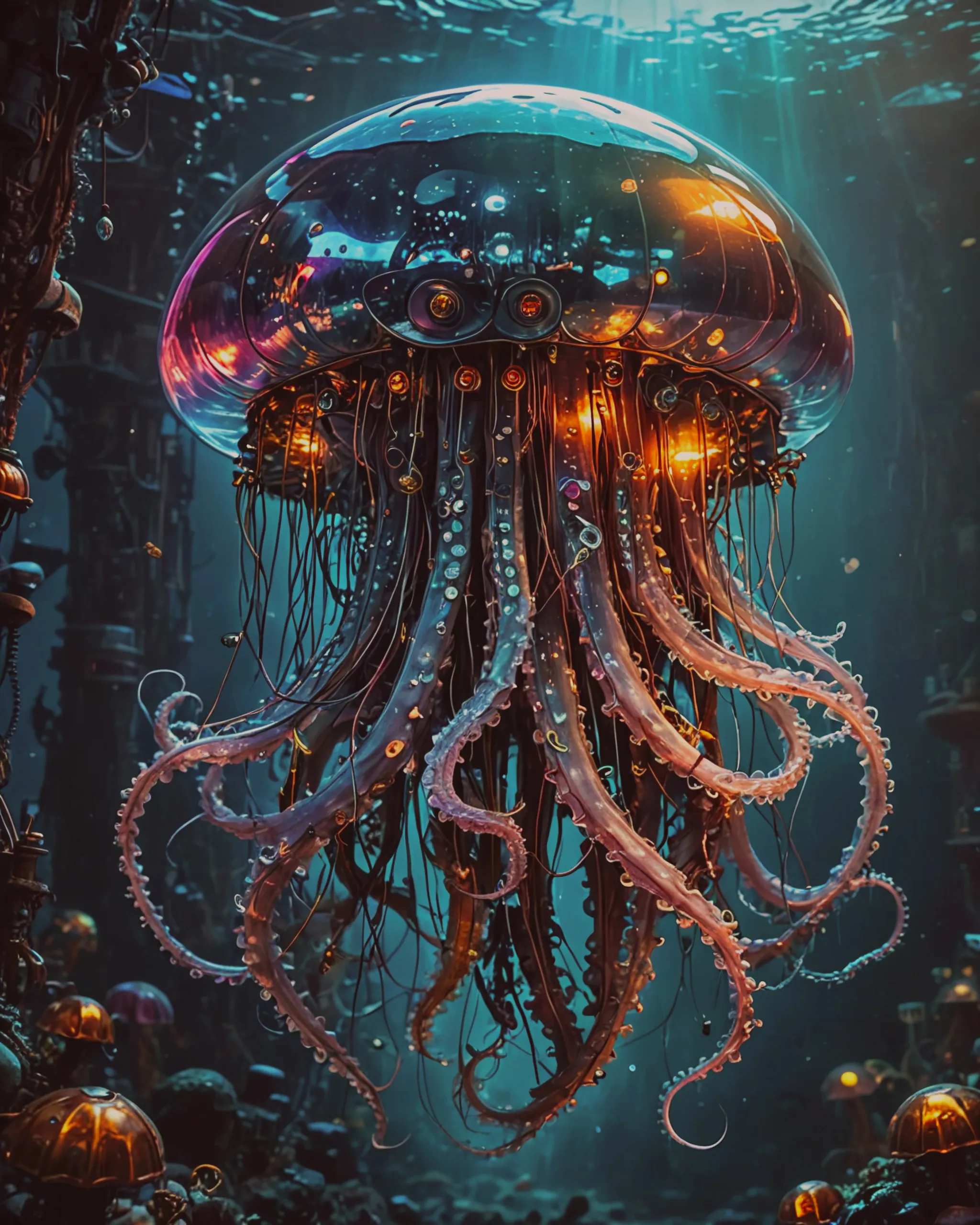 Jelly engine, fantasy art - Free AI Photo Generator - starryai