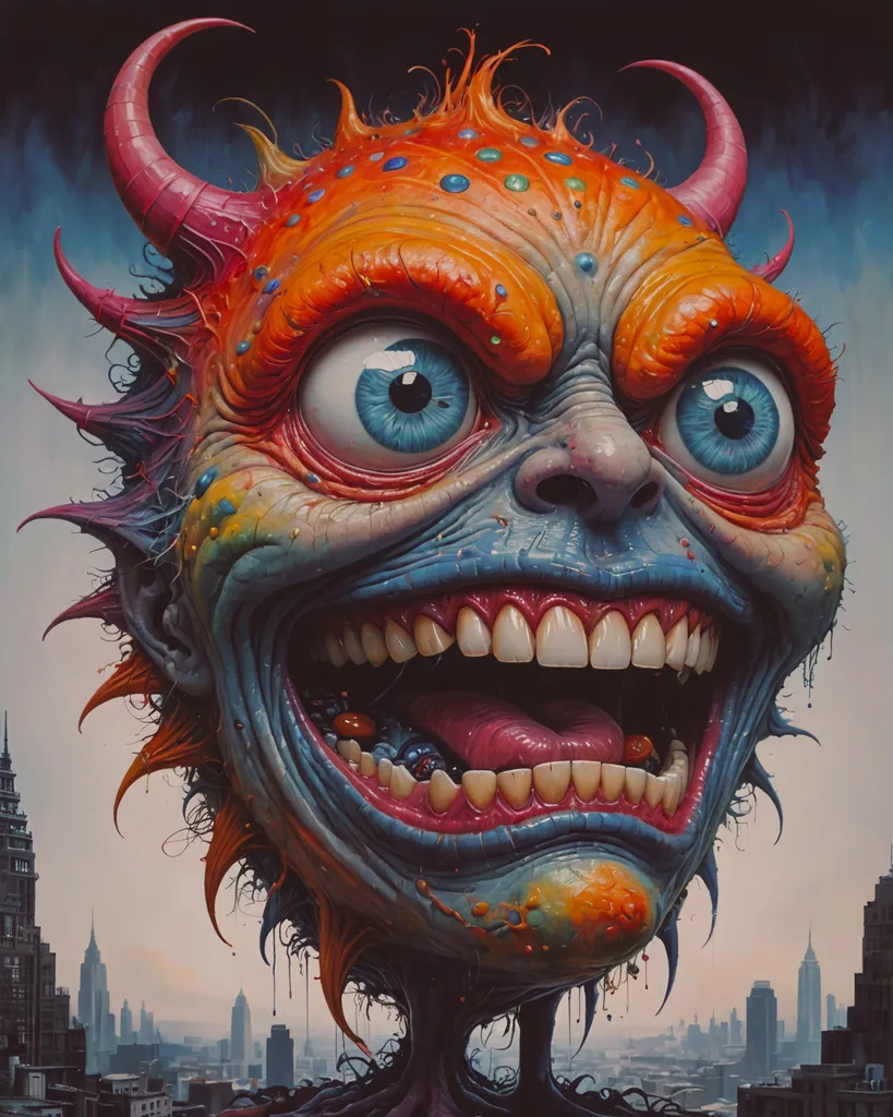 Monster Lunacy - Free AI Photo Generator - starryai