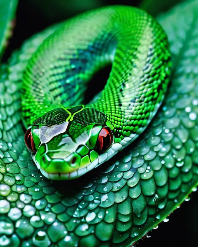 🐍🦎




 professional photo.  Macro photography.  geo magazine cover, harmony, aesthetics, perfectionism, uniqueness, soft light#lighting, snake scales#dewdrops on white-green-mint#pastel grass.snake scales shimmer like mother-of-pearl.fractals are visible on the scales in a transparent dew drop, dew#horror#  dark, high detail high resolution.digital art.  anthropomorphism, dark botanical,
 —style raw —s 1000 —с 0 —q 0.9 —w 0
 , ultra detail, ultra quality, ultra resolution, sharp edges, hyperrealism::.9,