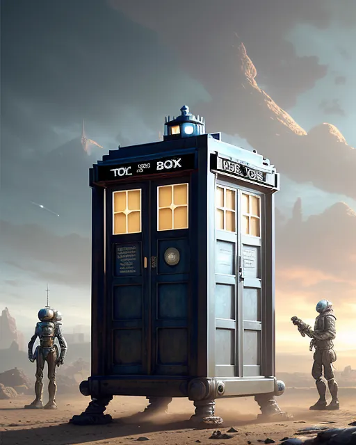 Steampunk TARDIS 