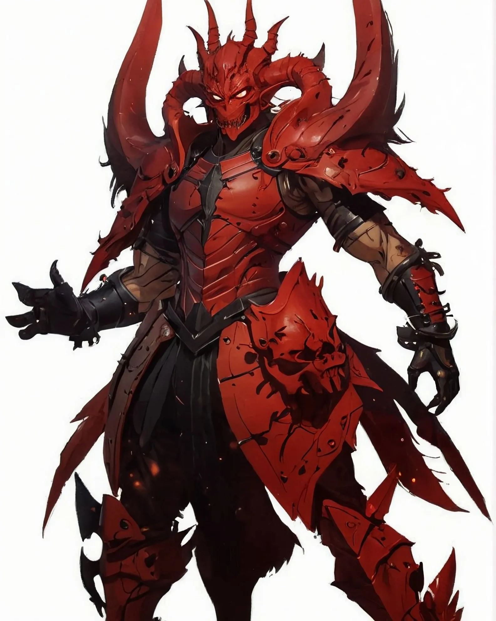 A warrior wearing armor made from - Free AI Photo Generator - starryai