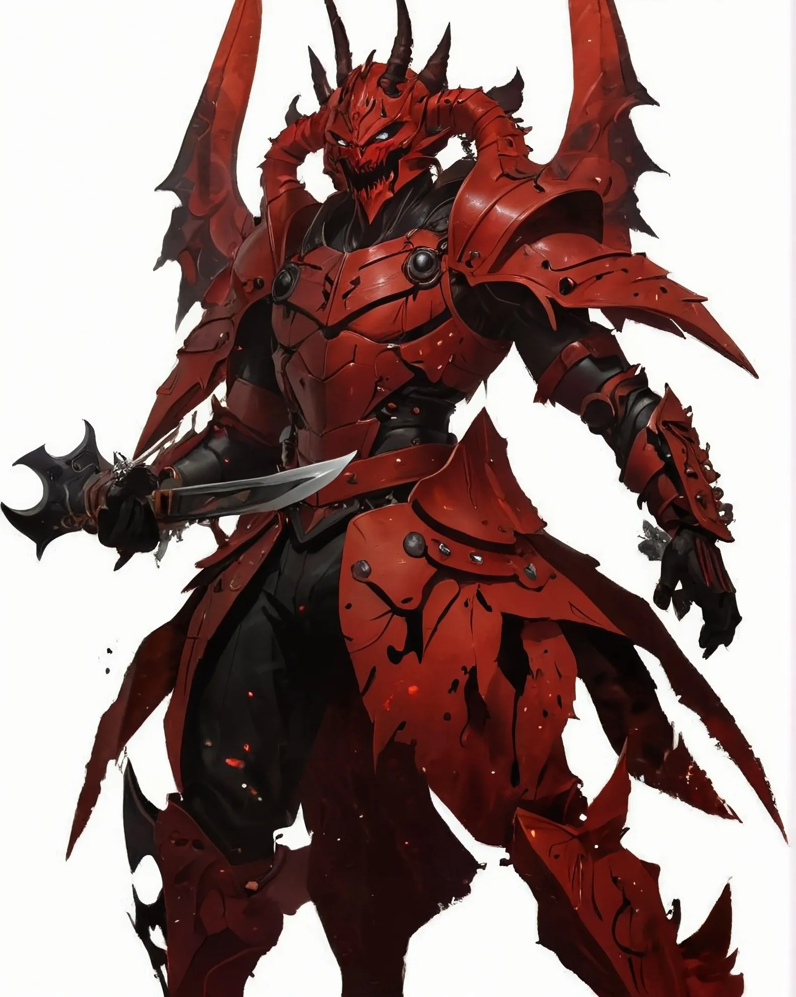 A warrior wearing armor made from - Free AI Photo Generator - starryai