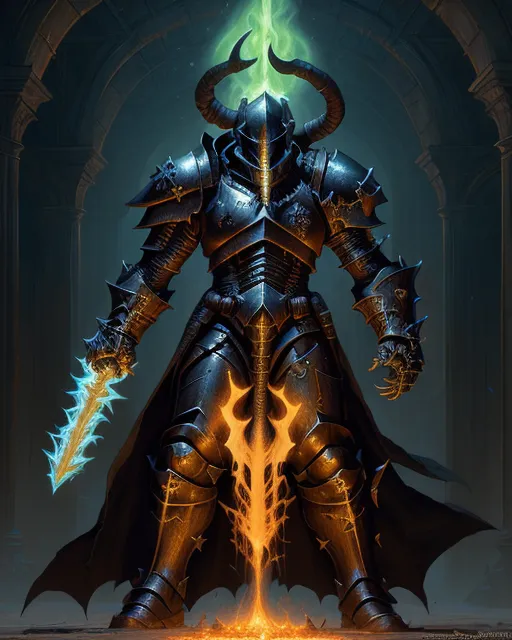 Dark Souls Knight - Free AI Photo Generator - starryai