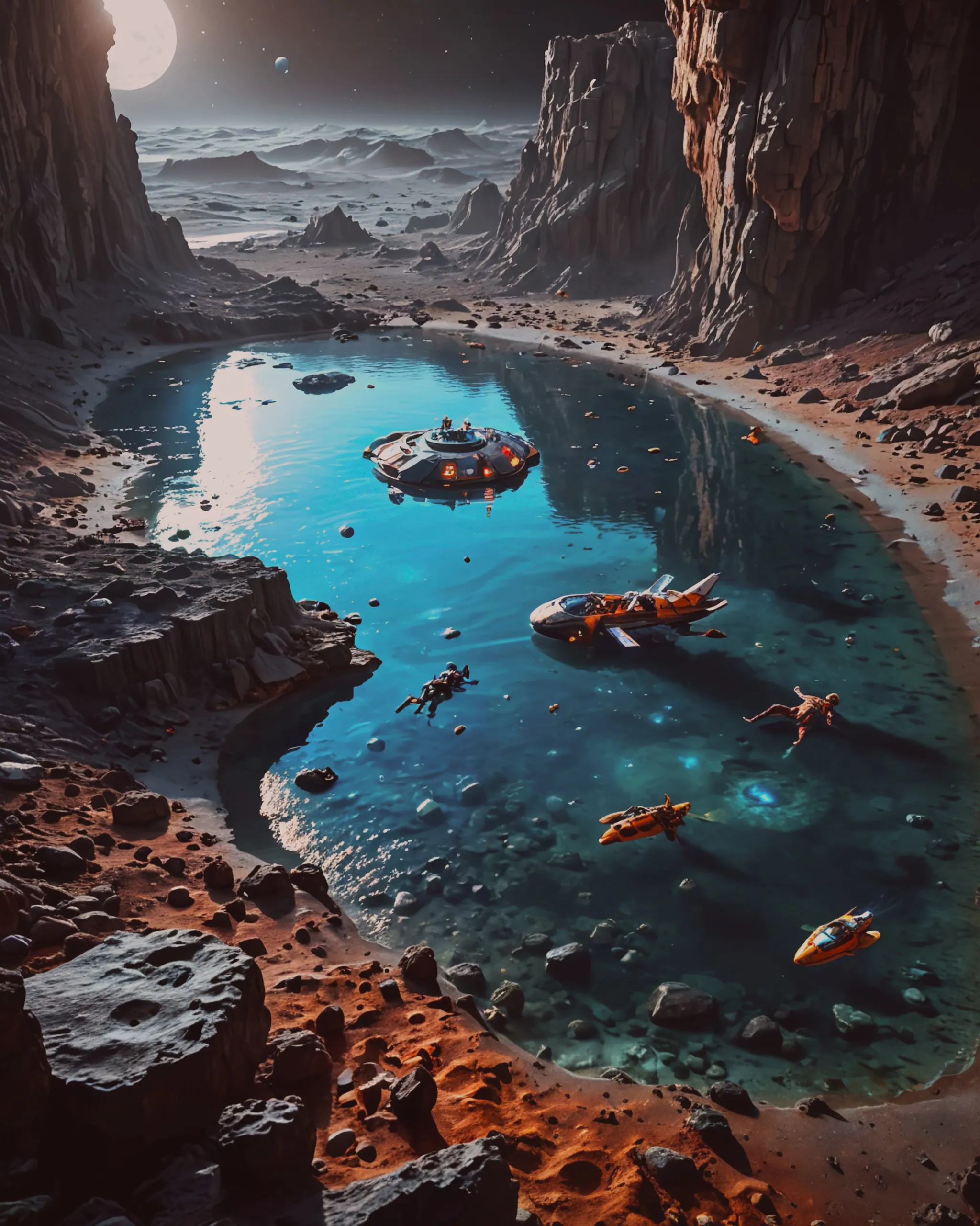 Space vacation - Free AI Photo Generator - starryai