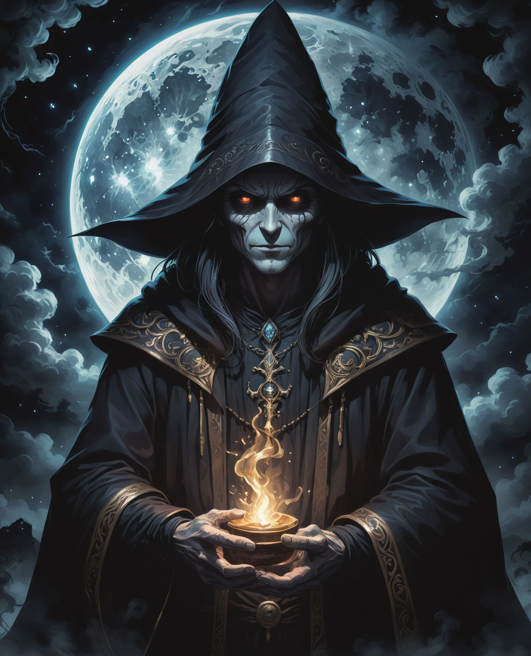 Powerful wizard - Free AI Photo Generator - starryai