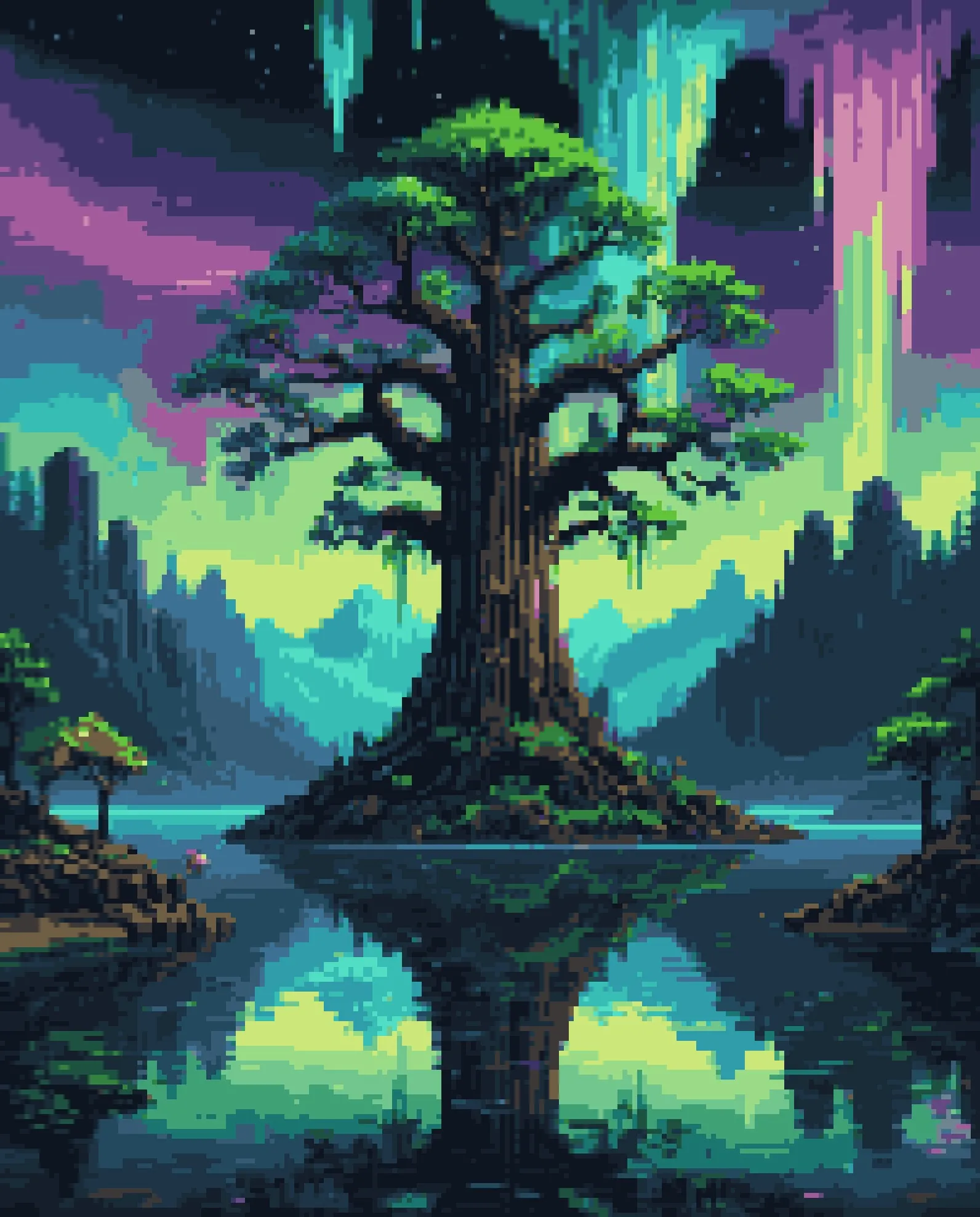 Create a surreal landscape where - Free AI Photo Generator - starryai