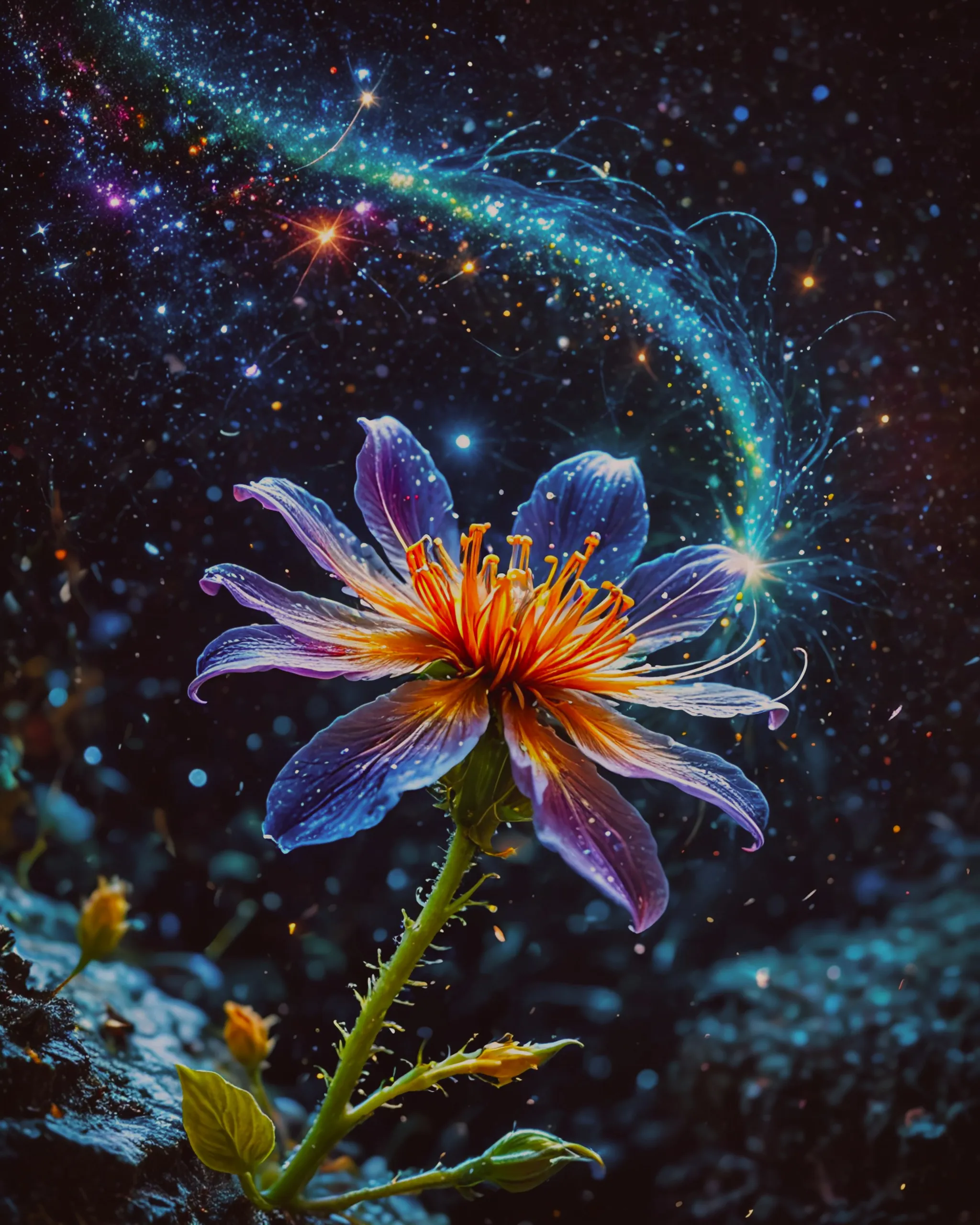Magic Flowers - Free AI Photo Generator - starryai