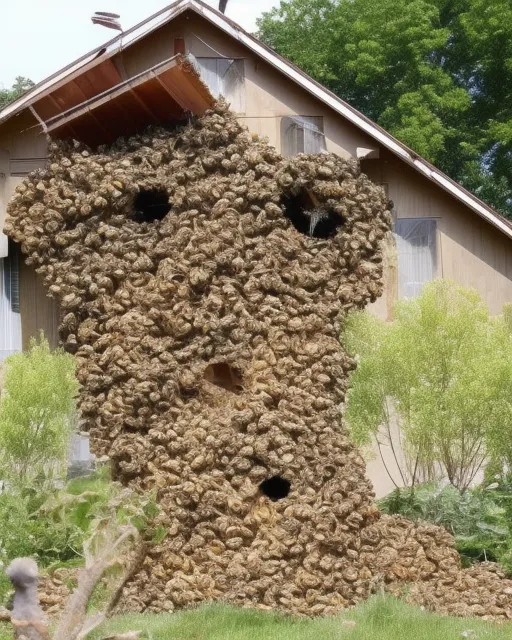 Insects destroy Corkscrew houses until the big  mistske 