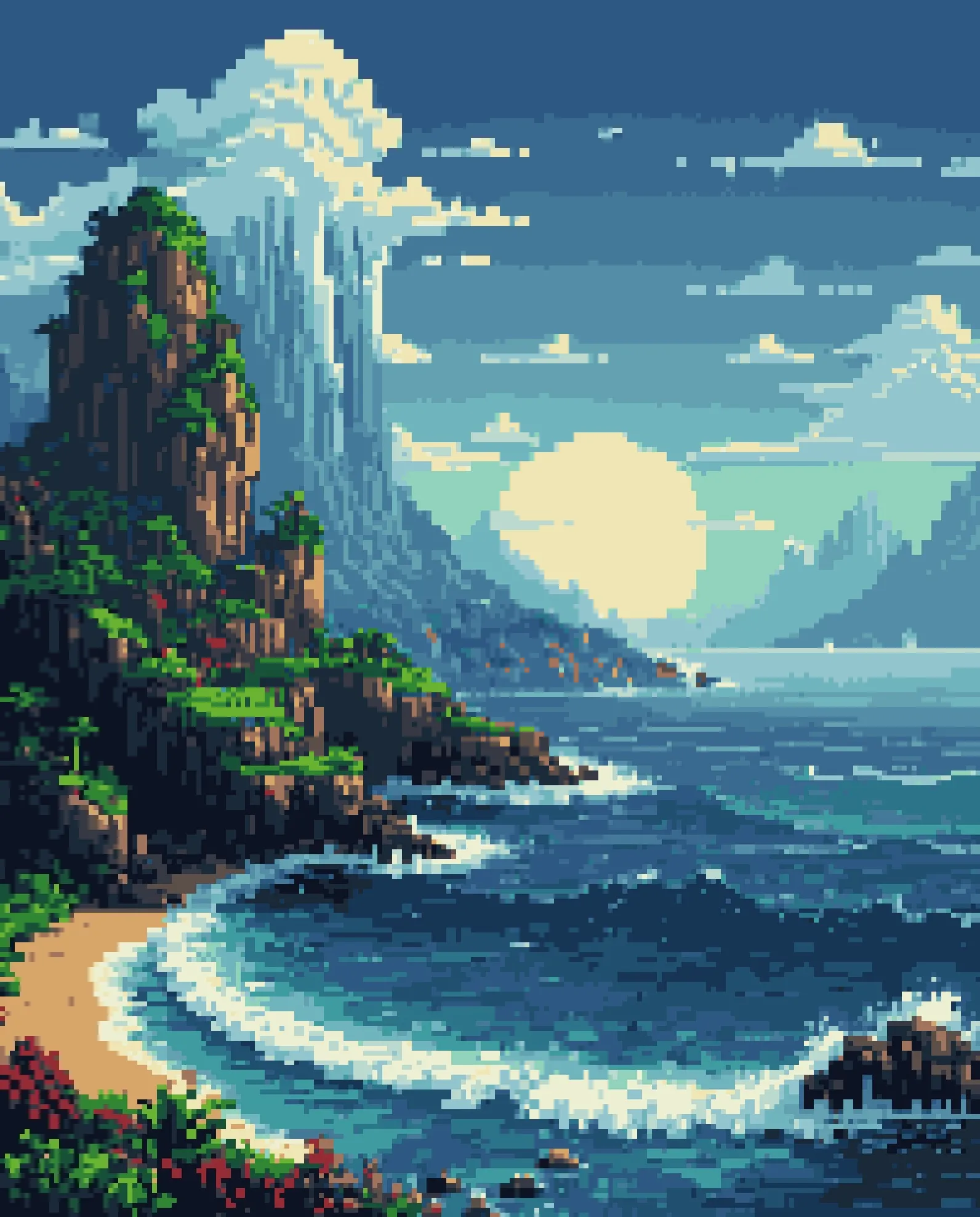 Ocean landscape 