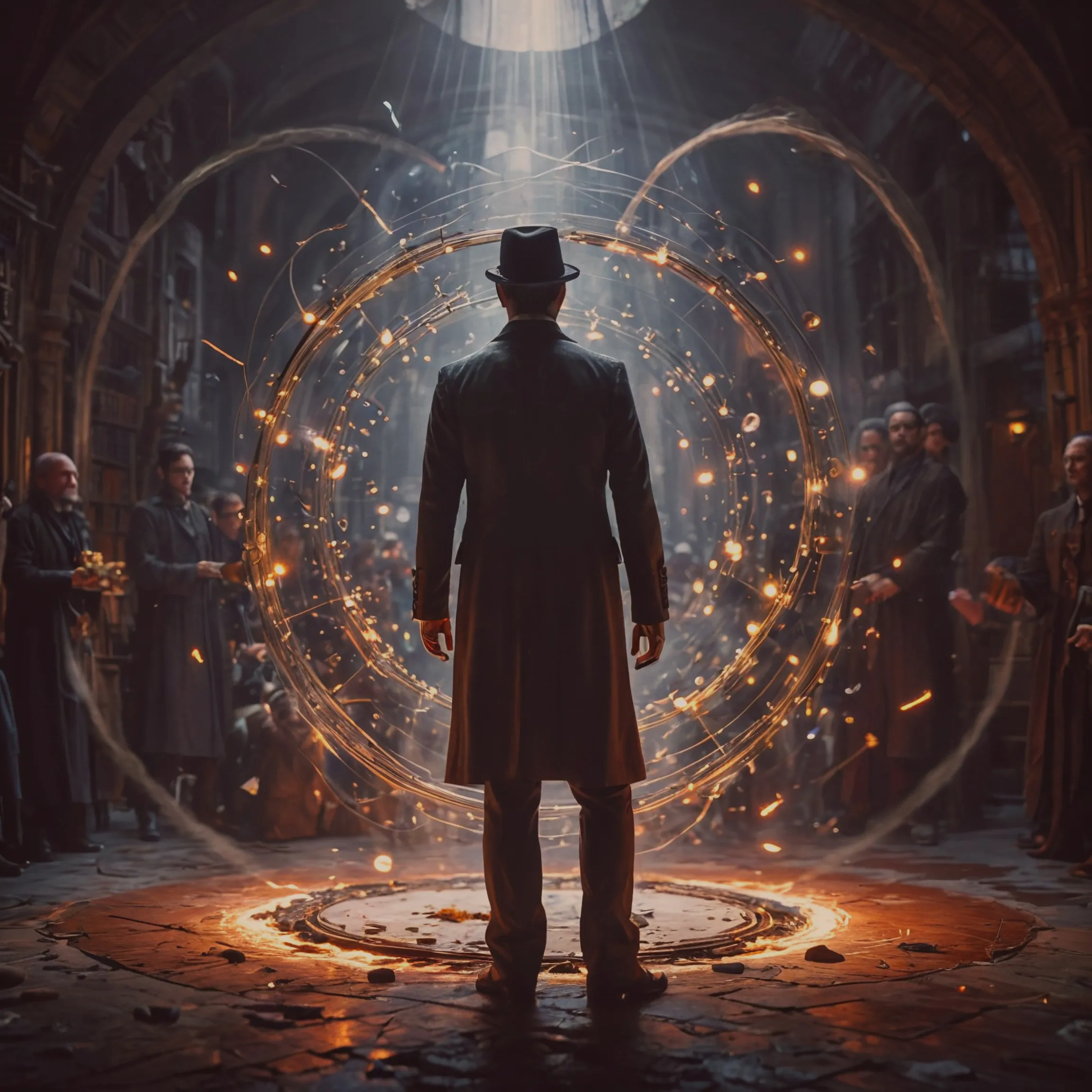 a world where boundaries between - Free AI Photo Generator - starryai