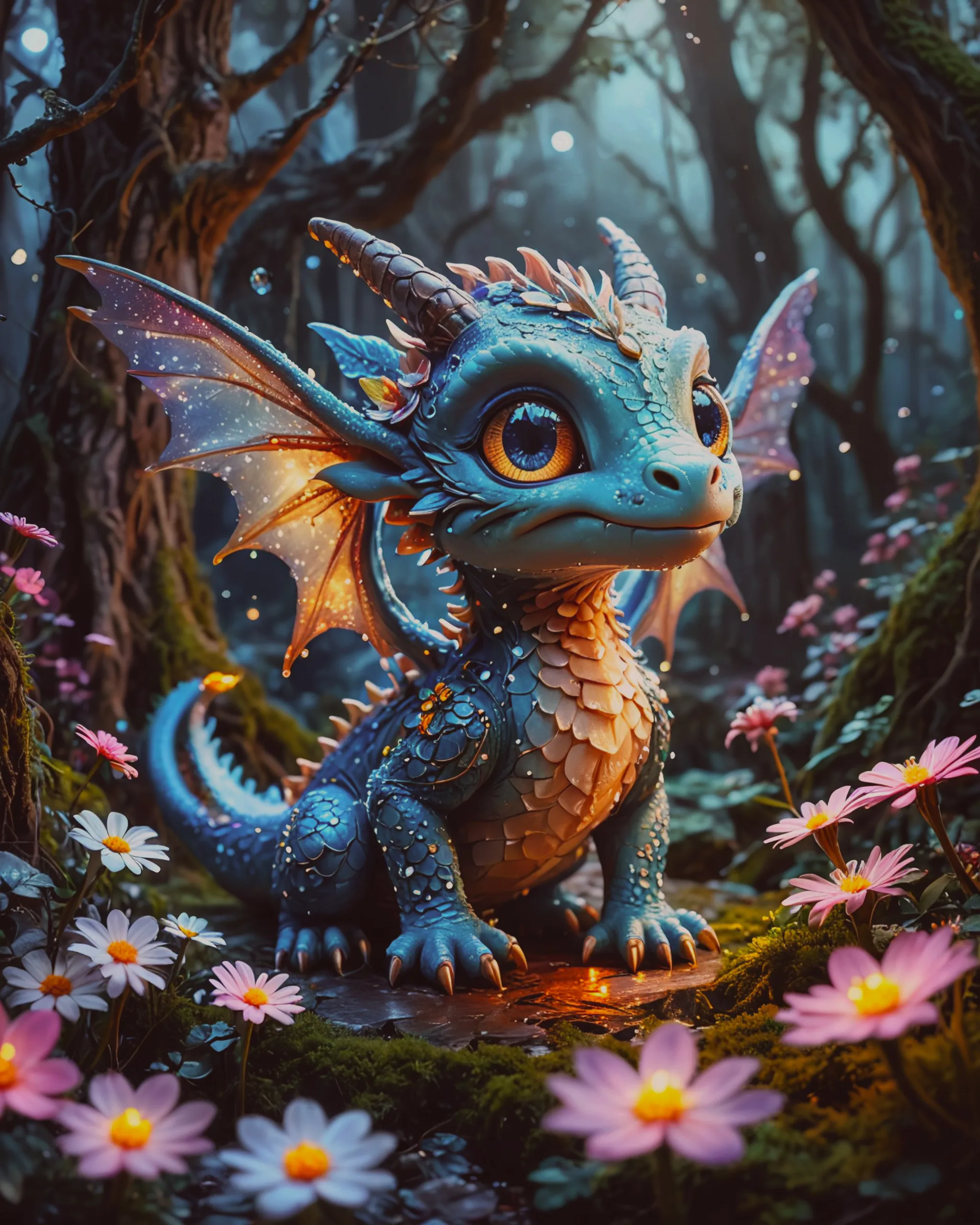 Dragon Baby - Free AI Photo Generator - starryai