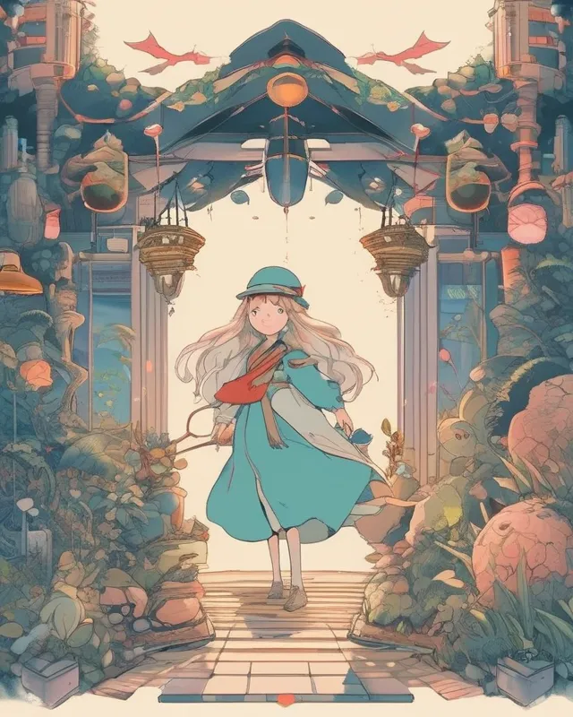 step into world magic adventure - Free AI Photo Generator - starryai