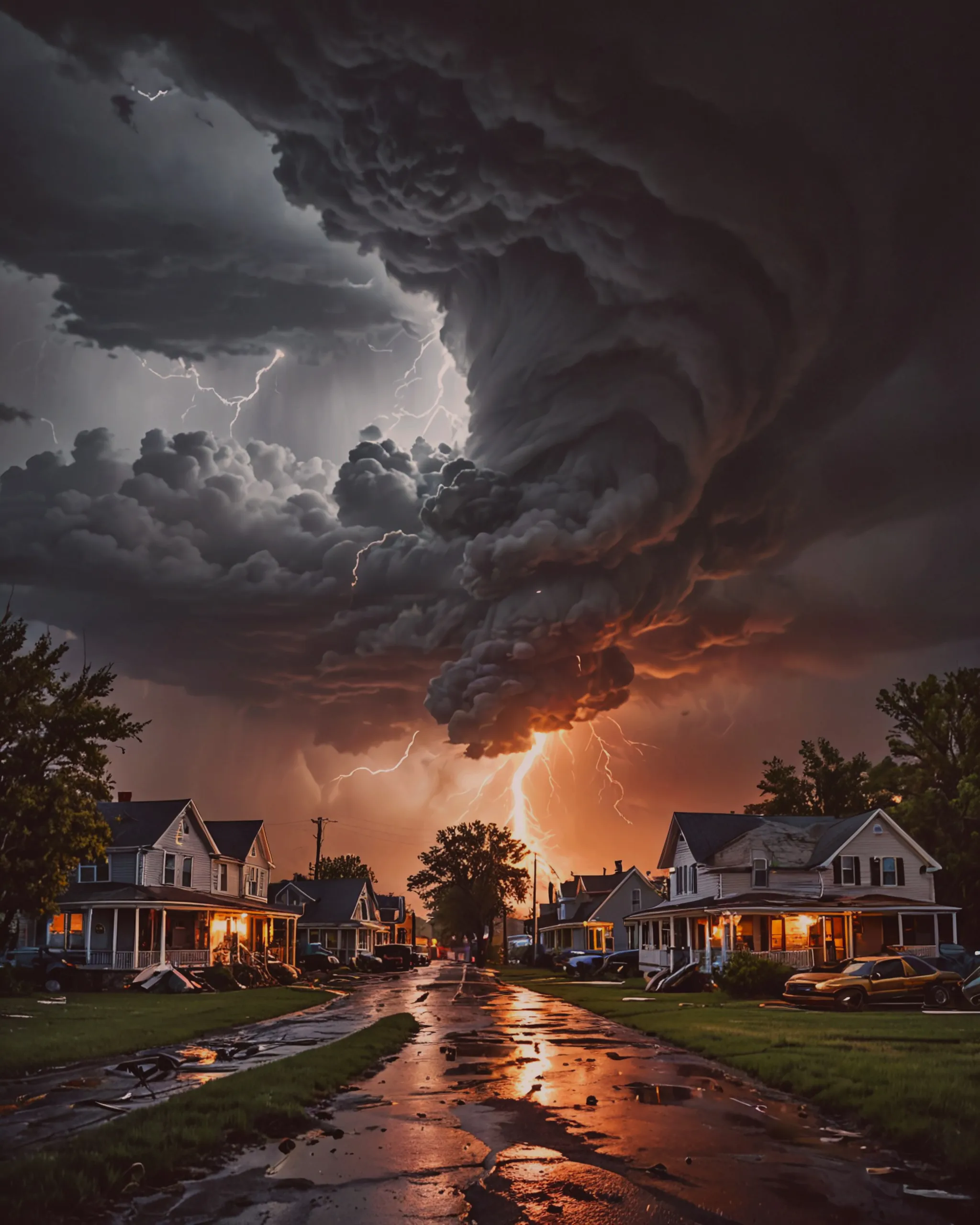 Scary severe storms in the Midwest right now. Warning sirens going off in my town. 🌪️